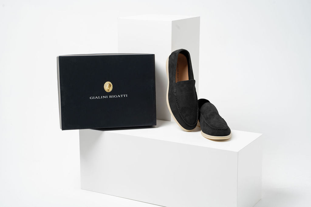 Yacht-Loafer - Schwarz - Herren
